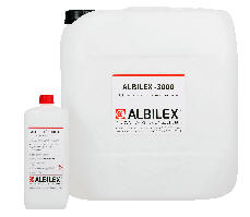 Phosphorsaurer Reiniger fr Trinkwasserbehlter, bestehend aus dem Reiniger ALBILEX-3000 und dem zugehrigem Aktivator ALBILEX-3000 A