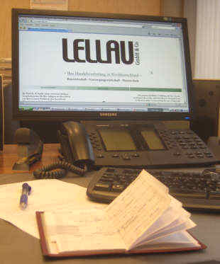 Persönlich, telefonisch, schriftlich, per Fax oder eMail, immer finden Sie mit der  Firma Lellau Ihren regionalen  Ansprechpartner !